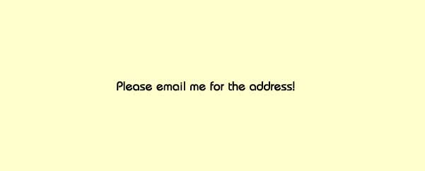 Contact information...